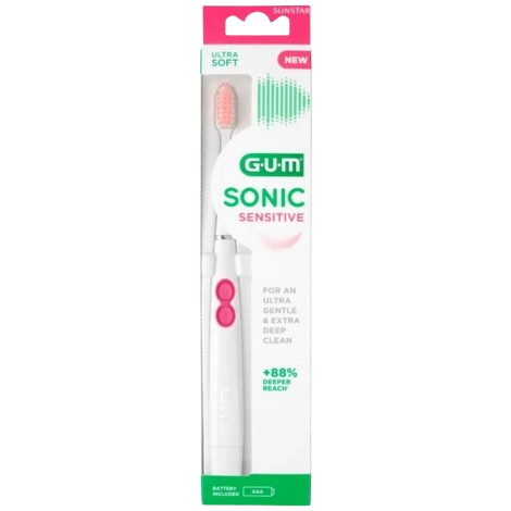 GUM SONIC SENSITIVE BROSSE A DENTS ELECTRIQUE