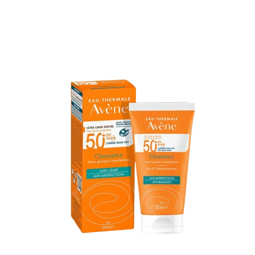 AVENE CLEANANCE SOLAIRE SPF50+ ULTRA LEGER ANTI IMPERFECTION 50ML