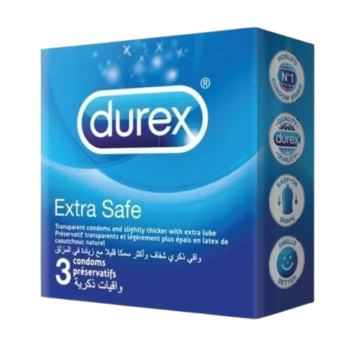 DUREX PRESERVATIF EXTRA SAFE BOITE DE 3