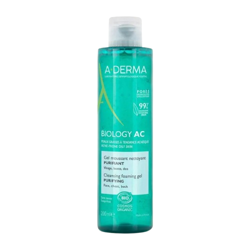 A-DERMA BIOLOGY AC GEL MOUSSANT NETTOYANT 200 ML