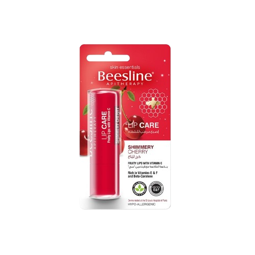 BEESLINE baume à lèvres cire d’abeille fraise 4g