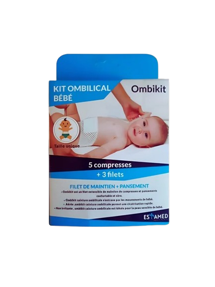 ESPAMED KIT OMBILICAL BEBE 5 COMPRESSES + 3 FILETS