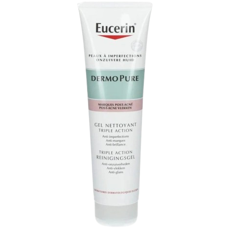 EUCERIN DERMOPURE GEL NETTOYANT TRIPLE ACTION 150ML