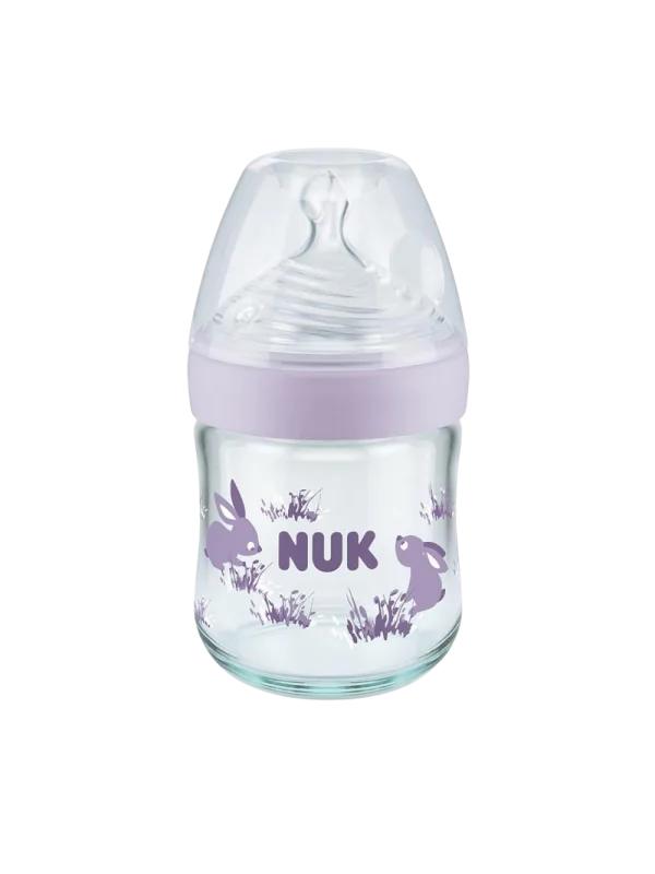 NUK BIBERON NATURE SENSE TEMPÉRATURE CONTROL 'S' 120ML VERRE