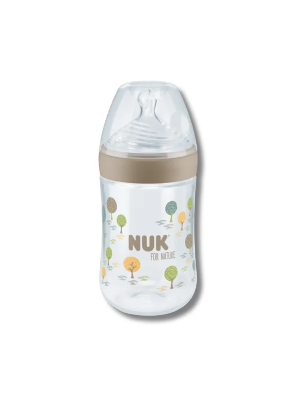 NUK FOR NATURE - BIBERON AVEC TEMPERATURE CONTROL +0MOIS 260ML
