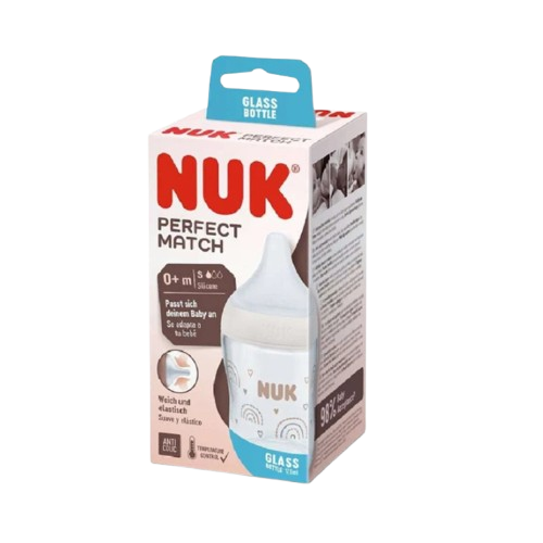 NUK - BIBERON PERFECT MATCH EN VERRE 120ML
