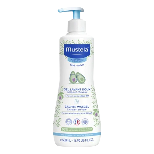 MUSTELA BEBE GEL LAVANT FLACON POMPE 500 ML