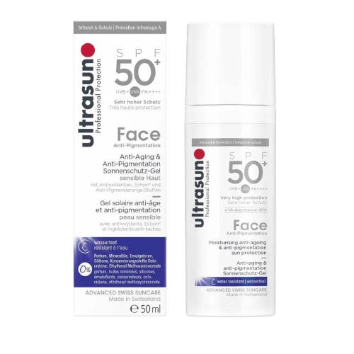 ULTRASUN FACE ANTI-AGEING & ANTI PIGMENTATION SPF 50+ 50ML