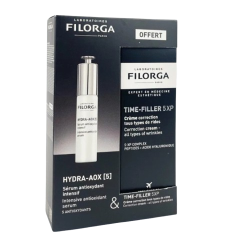 FILORGA COFFRET HYDRA AOX [5]+TIME FILLER 5XP CREME 30ML (OFFERT)