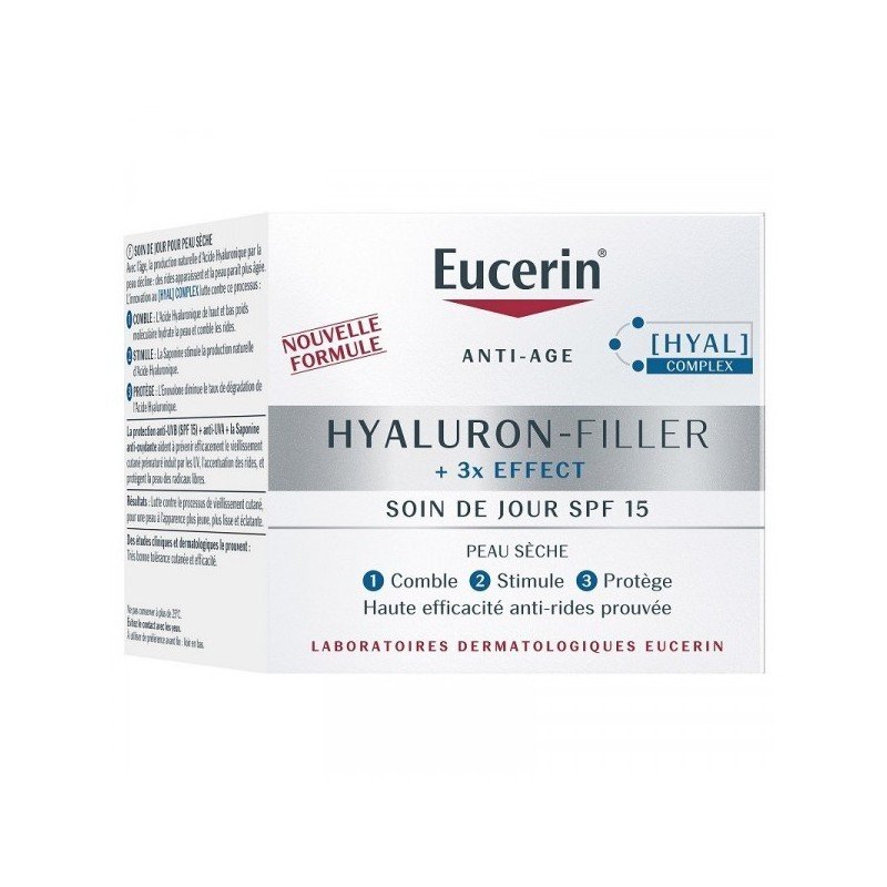 EUCERIN HYALURON FILLER SOIN DE JOUR ANTI AGE SPF15 50ML