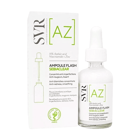 SVR SEBIACLEAR AZ AMPOULE FLASH 30ML